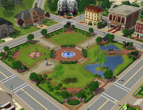 Парк | The Sims Вики | Fandom